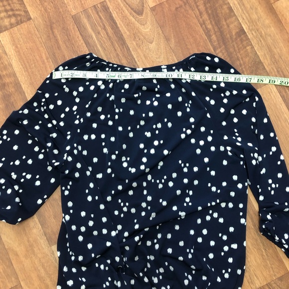 Dark Blue Susan Graver Top - Picture 6 of 7